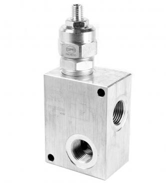Overflow valve 80 LPM 1/2 "BSP 130-350 BAR